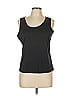 Elementz 100% Polyester Black Sleeveless T-Shirt Size L - photo 1