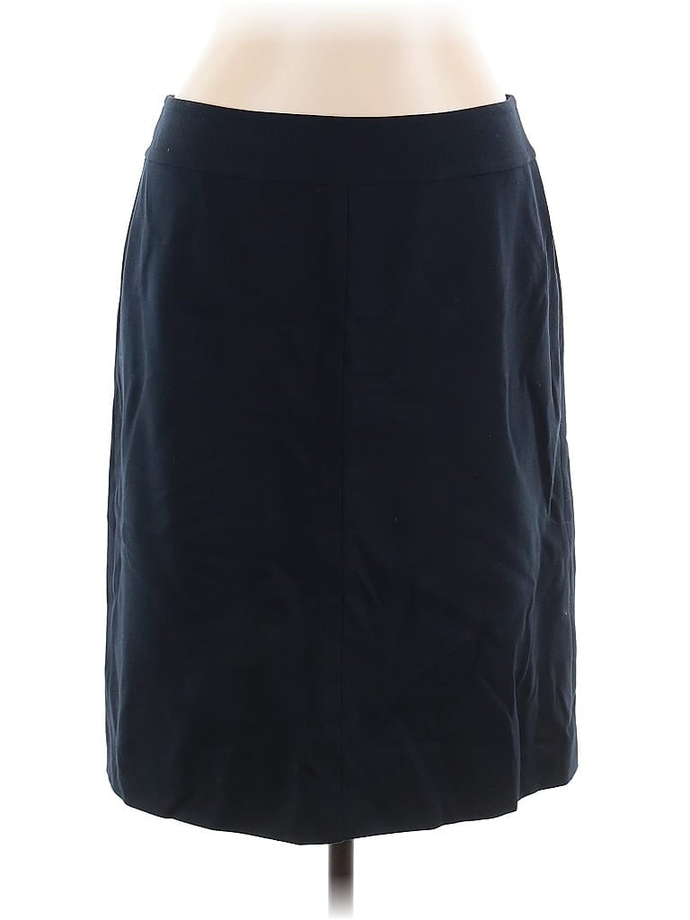 Pre-owned Tahari By Asl Formal Skirt In Blue