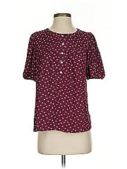 Ann Taylor Loft Short Sleeve Henley