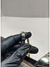 Jimmy Choo Metallic Silver Gold Metallic Leather Heels Size EU 37 1/2 - photo 5