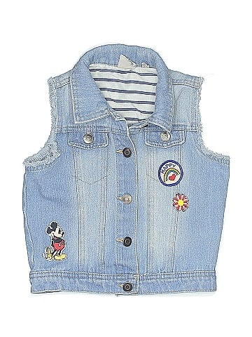 Junk Food Denim Vest (view 1)