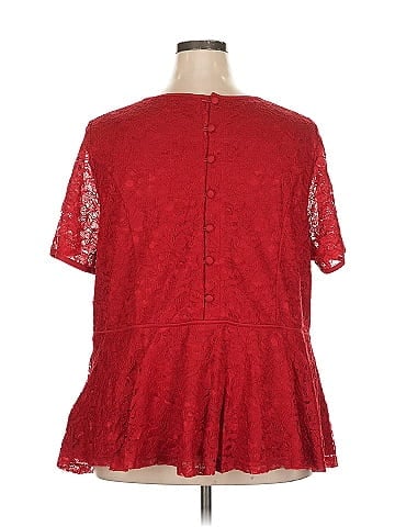 Jessica London Short Sleeve Blouse (view 2)