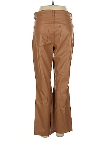 Zara Faux Leather Pants (view 2)