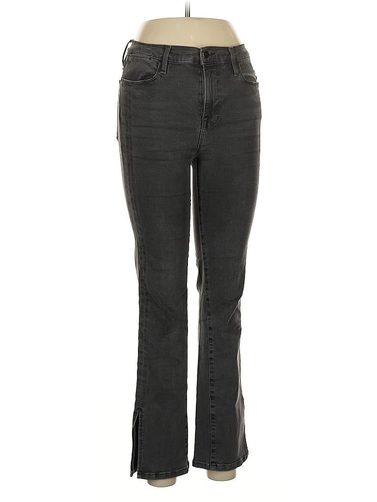 FRAME Denim Chevron-herringbone Gray Jeans Size 29 waist - photo 1