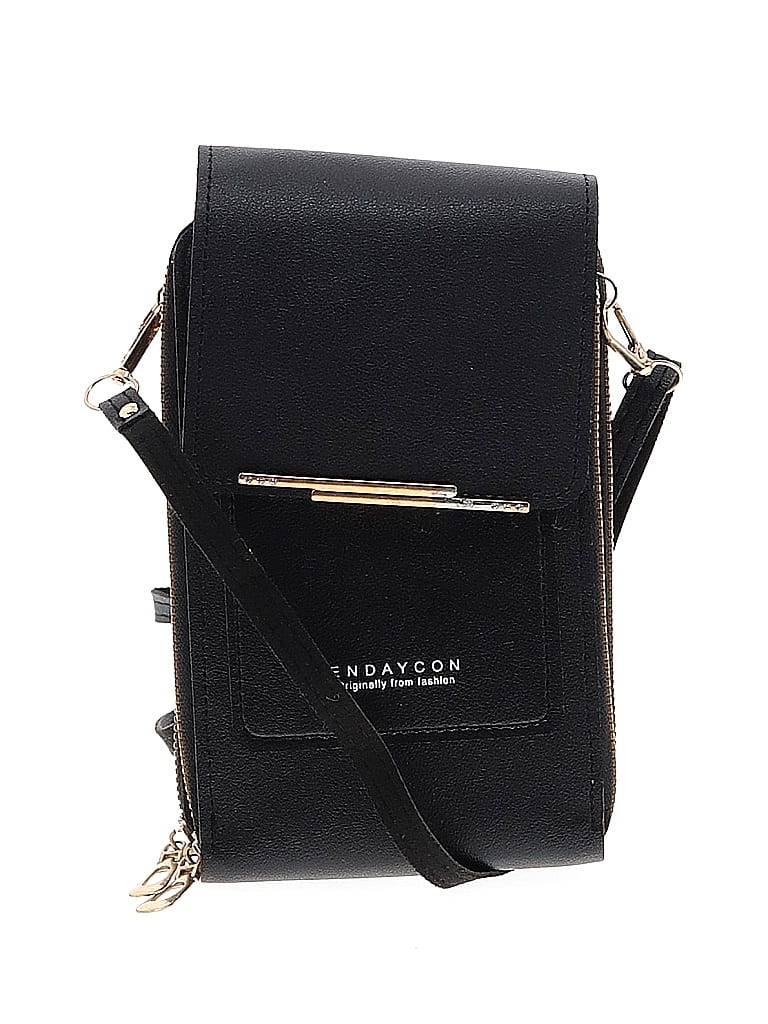 Pre-owned Assorted Brands Crossbody Bag In Black