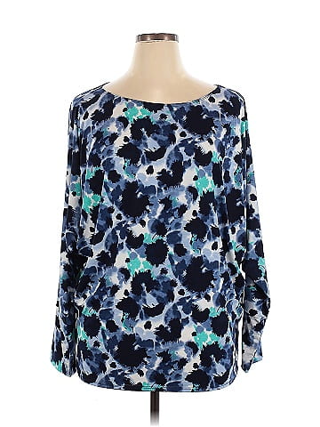 White Birch Long Sleeve Blouse (view 1)