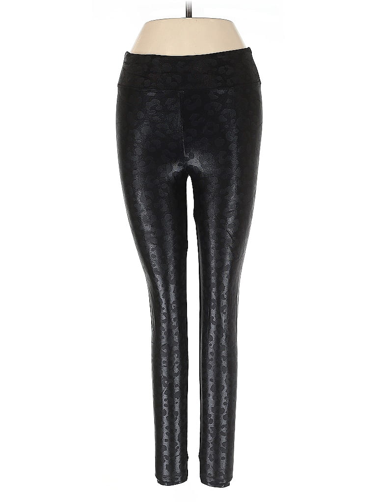 Koral Metallic Black Leggings Size S - photo 1