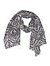 Unbranded Paisley Blue Scarf One size - photo 1