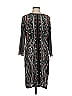 ETRO 100% Silk Paisley Black Casual Dress Size EU (IT) 42 / US 6 - photo 1
