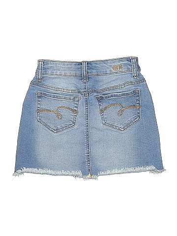 Justice Denim Skirt (view 2)