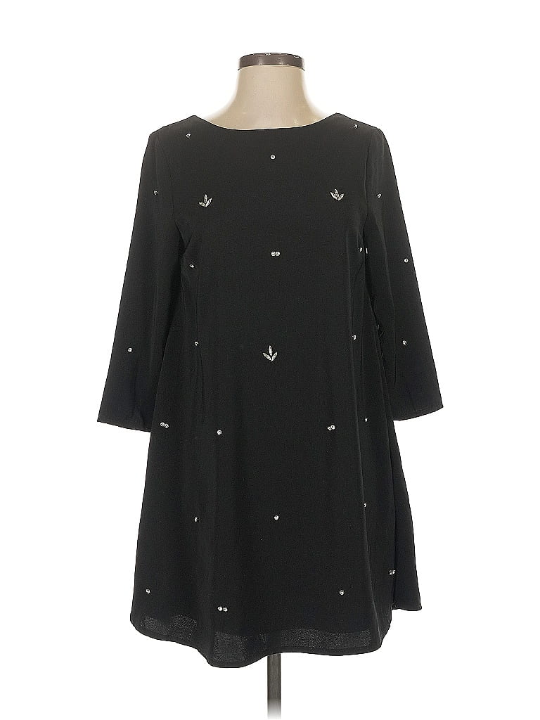 Pre-owned Lulus Casual Dress In Black