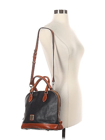 Dooney & Bourke Leather Satchel (view 2)