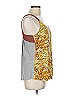 Tiny 100% Cotton Yellow Sleeveless Blouse Size L - photo 4