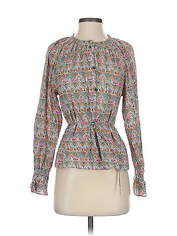 Liberty Art Fabrics for J.Crew Long Sleeve Blouse (view 1)