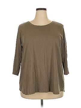 Logo By Lori Goldstein 3/4 Sleeve T Shirt