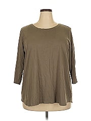 Logo By Lori Goldstein 3/4 Sleeve T Shirt