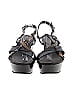 Giorgio Armani Black Wedges Size EU 40 - photo 2