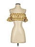 Norma Kamali Gold Short Sleeve Top Size XS - photo 1