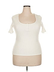 Sézane Short Sleeve Henley