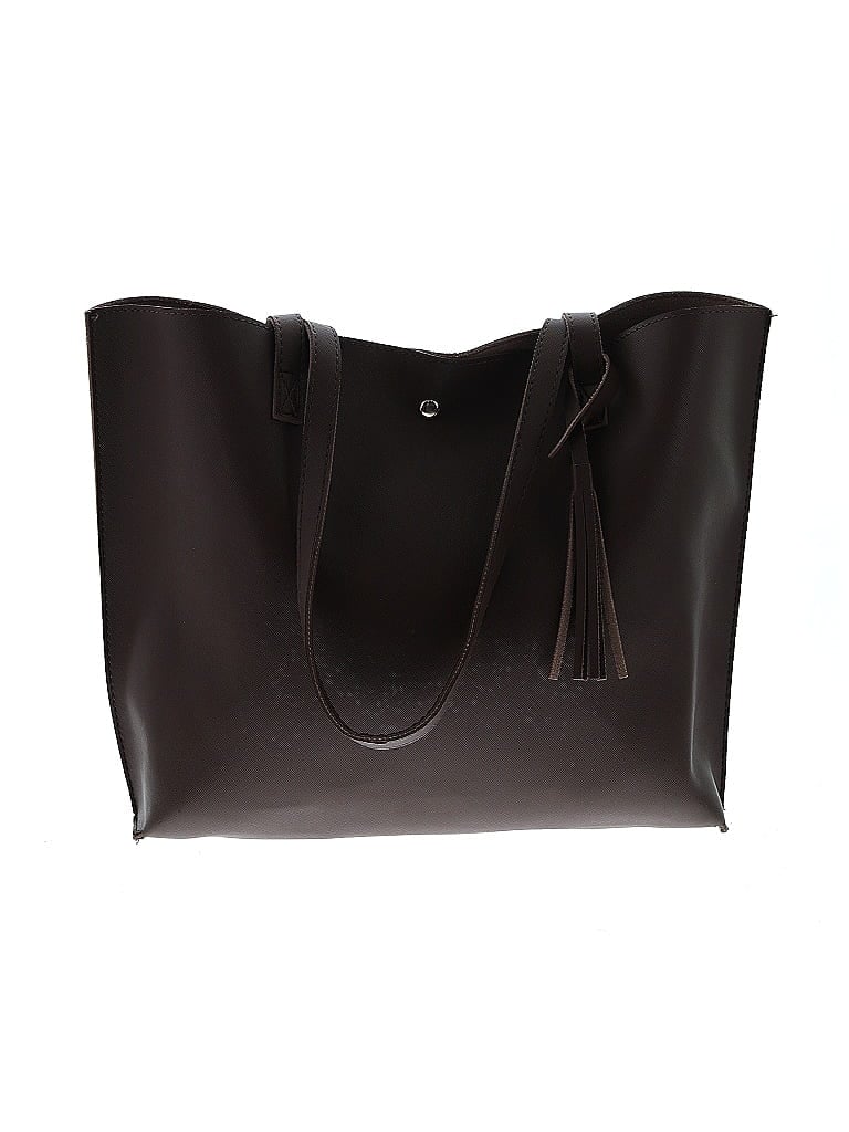 Unbranded Solid Brown Tote One size - photo 1