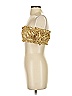 Norma Kamali Gold Short Sleeve Top Size XS - photo 5