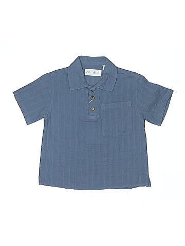 Zara Short Sleeve Button-Down Shirt (view 1)