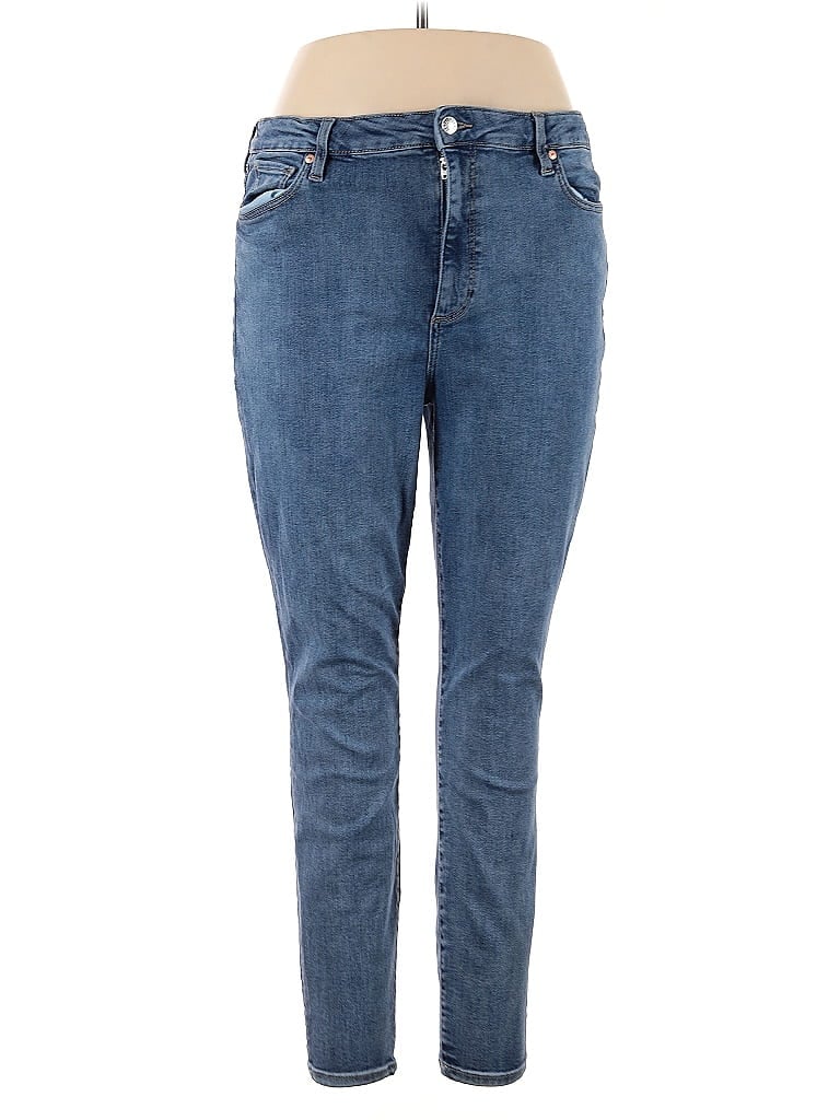Pre-owned Mng Jeans In Blue
