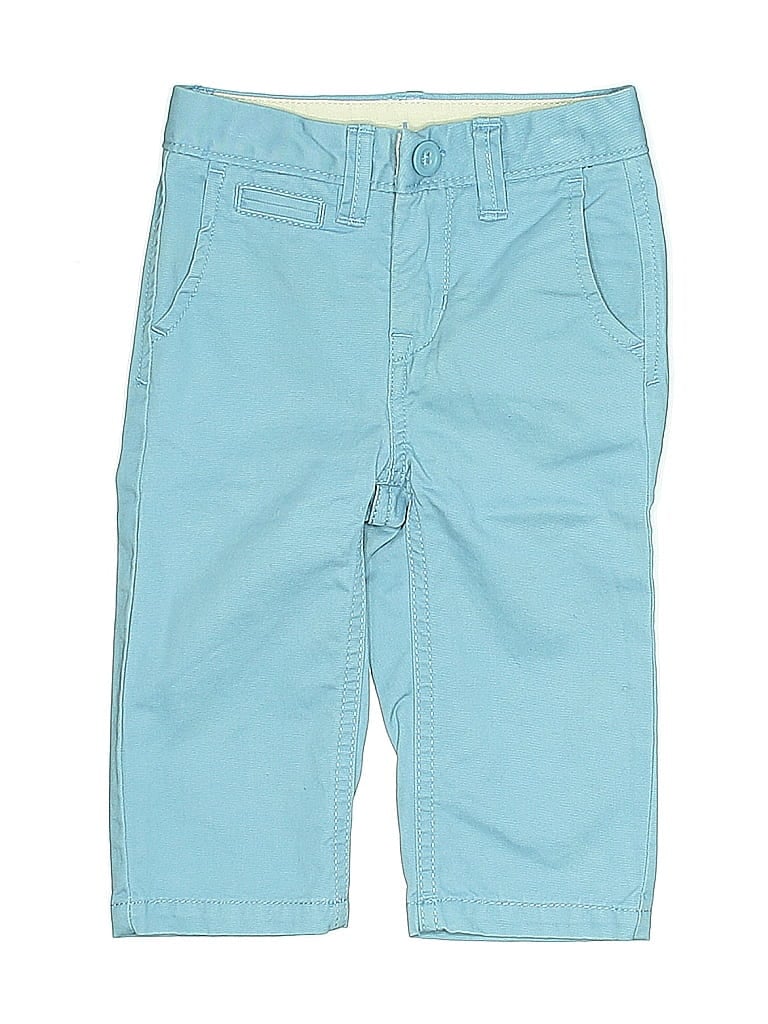 Pre-owned Baby Gap Kids' Khaki Pant In Blue