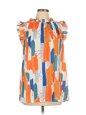 Unbranded Short Sleeve Blouse (view 1)