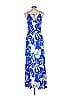 Elan 100% Rayon Blue Cocktail Dress Size L - photo 2