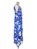Elan 100% Rayon Blue Cocktail Dress Size L - photo 4