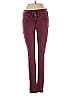 Flying Monkey Chevron-herringbone Burgundy Jeans Size 25 waist - photo 1