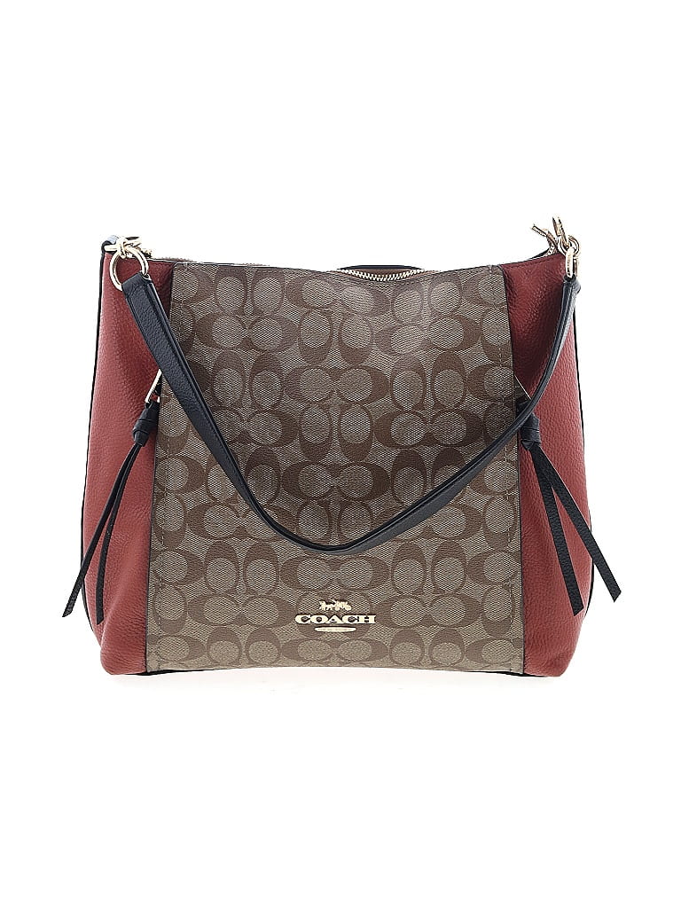 Coach Brown Leather Satchel One size - photo 1