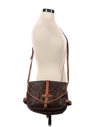 Louis Vuitton Monogram Coated Canvas Saumur 30 (view 2)
