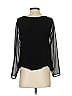 Les Copains Black Long Sleeve Blouse Size EU (IT) 40 / US 4 - photo 2