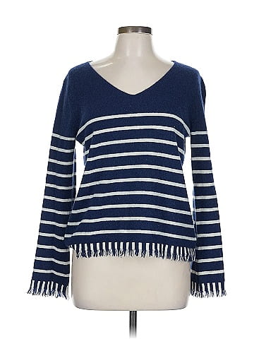 White + Warren Cashmere Pullover Sweater (view 1)
