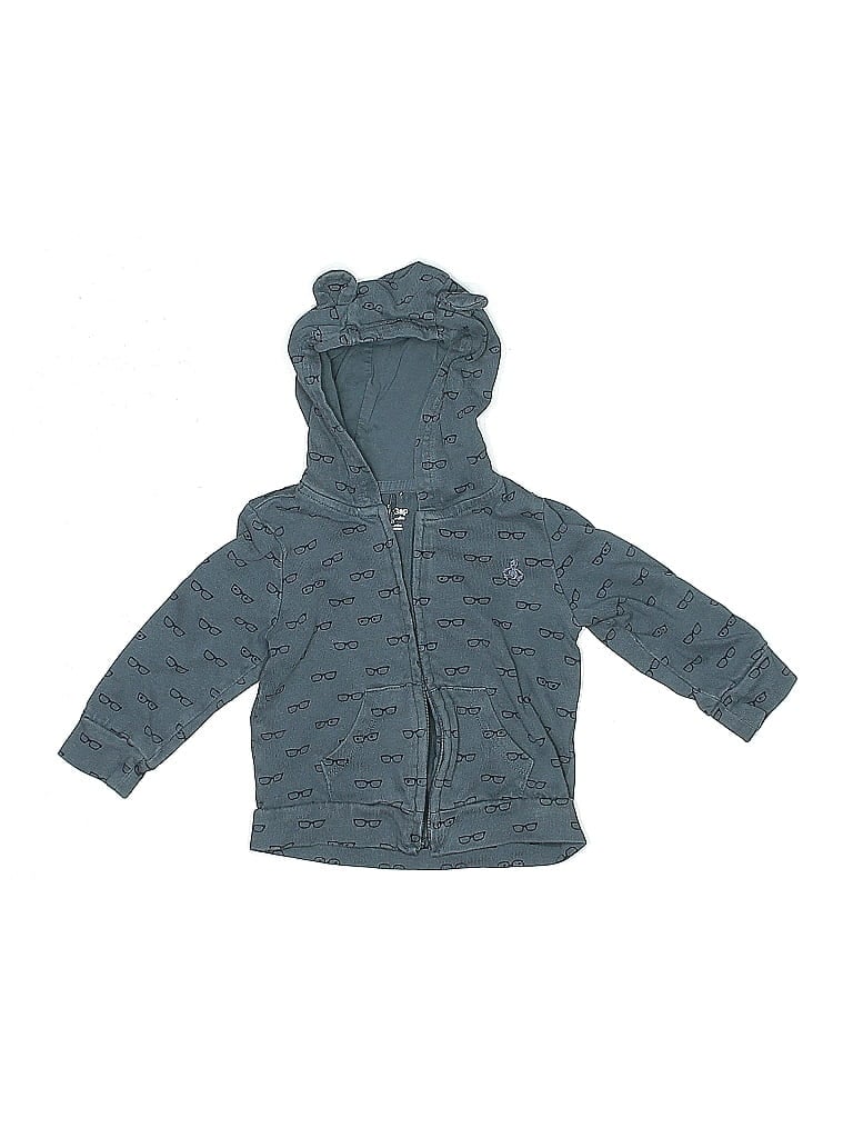 Click to view more detailed imagery on our partner's website Pre-owned Baby Gap Babies' Zip Up Hoodie In Blue