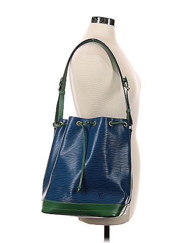 Louis Vuitton Epi Large Noe Blue Green (view 2)