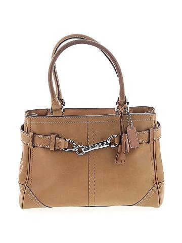 Coach Factory Leather Satchel (view 1)