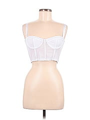 White Fox Sleeveless Blouse