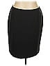 Jones Studio Solid Black Formal Skirt Size 18 - photo 1