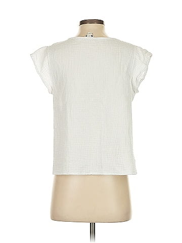 Three Dots Short Sleeve Top (view 2)