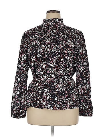 Ann Taylor Long Sleeve Blouse (view 1)