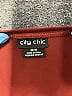 City Chic Solid Burgundy Casual Dress Size 18 - photo 7