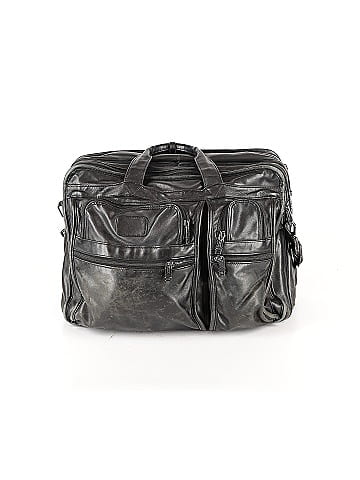 Tumi Leather Messenger (view 1)
