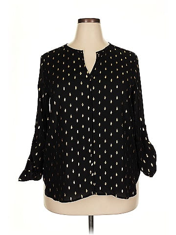 Collective Concepts 3/4 Sleeve Blouse (view 1)