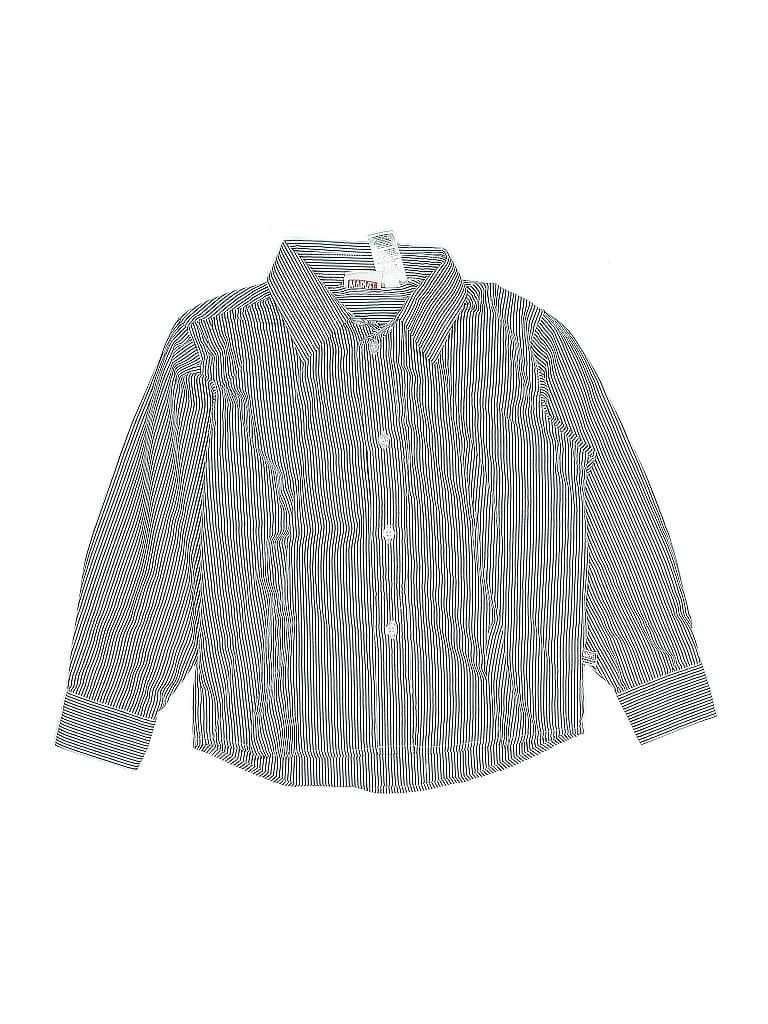 Click to view more detailed imagery on our partner's website Pre-owned Spider-man Kids' Long Sleeve Button Down Shirt In Gray