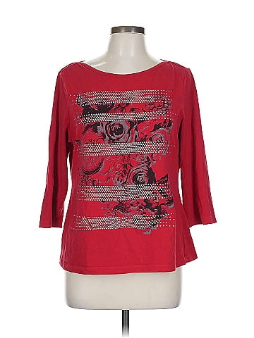 Laura Ashley 3/4 Sleeve Top (view 1)