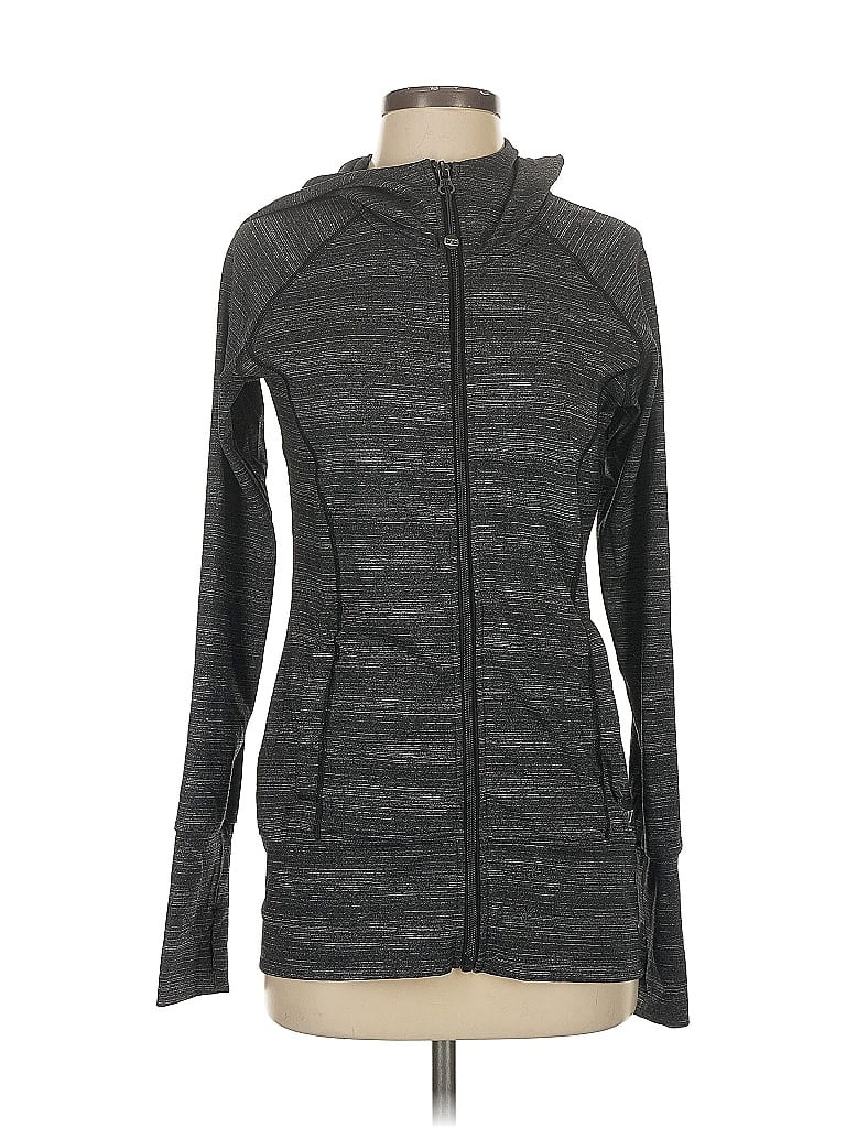 Click to view more detailed imagery on our partner's website Pre-owned Uniquely Lorna Jane Zip Up Hoodie In Gray