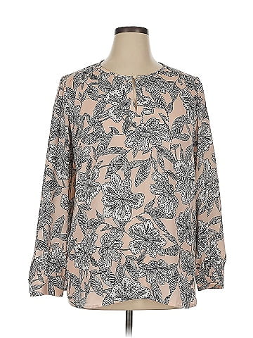 Ann Taylor LOFT Long Sleeve Blouse (view 1)